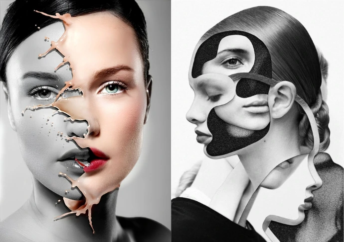 Image editing sample — creative photo retouching and compositing