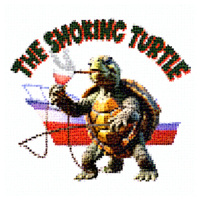 Original blurry logo before redraw